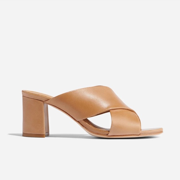 Introducing Nisolo's Carina Cross Strap Mule in Almond 9.5 Women’s - Picture 4 of 10